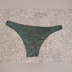 Women’s Aerie Olive Cheeky Swim Bottoms